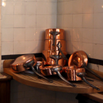 copper kitchen appliances